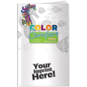 Pocket Calendar - 2025 Reducing Stress Color Comfort