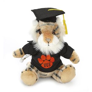 Extra Soft Style 10" Tiger with Graduation Uniform