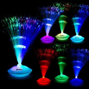 12" Fiber Optic Light Up LED Glow Centerpiece Decoration