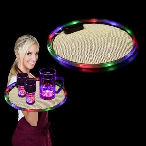 Multi Color Light Up Serving Tray