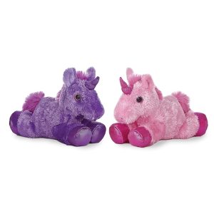 Lux Series 8" Assorted Purple and Pink Unicorn