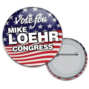 3" Circle Button