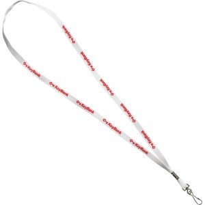3/8" Wide Recycled Material Lanyard
