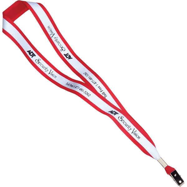 5/8" Reflective Material Lanyard