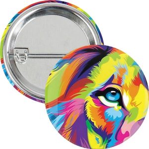 1 3/4" Laminated Round Safety Cello Buttons