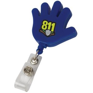 Hand Retractable Badge Holder