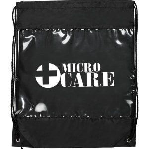 Backpack with Clear Safety Window