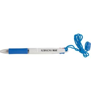 2-Color Neck Pen with Safety Breakaway