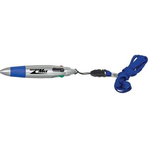 4-Color Pen on a Lanyard