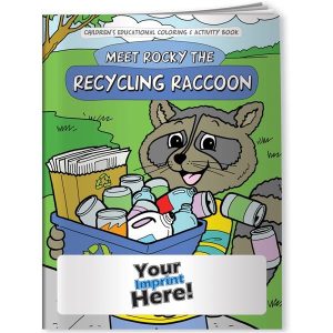 Coloring Book - Rocky the Recycling Raccoon