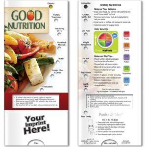 Pocket Slider™ - Good Nutrition