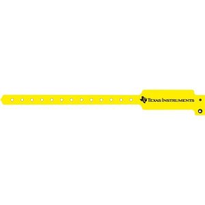 1 1/8" Wide Super Plastic Wristband
