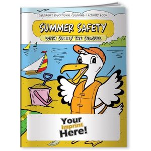 Coloring Book - Summer Safety with Sunny