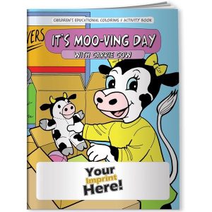Coloring Book - It's Moo-ving Day