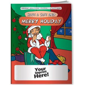 Coloring Book - Have a Safe and Merry Holiday