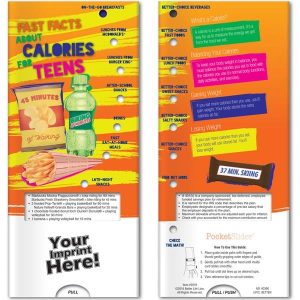 Pocket Slider™ - Fast Fact about Calories for Teens
