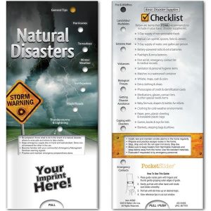 Pocket Slider™ - Natural Disasters