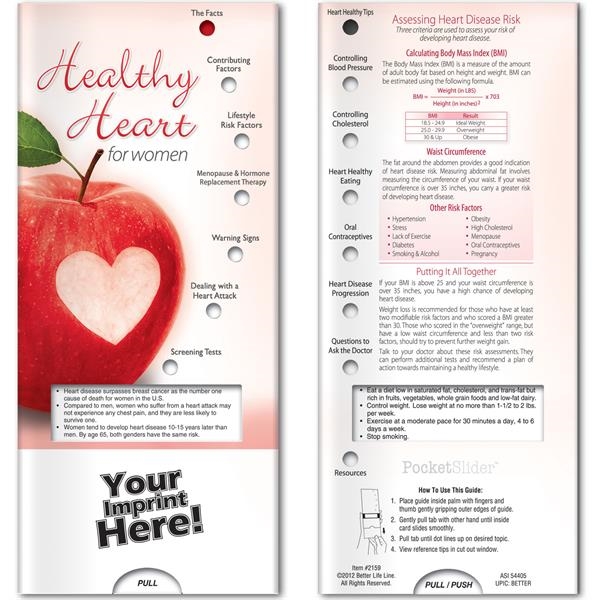Pocket Slider™ - Healthy Heart for Women