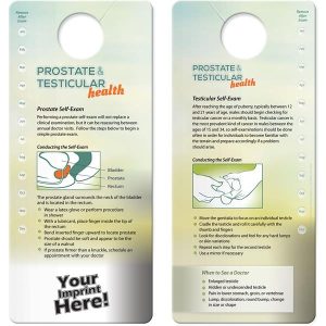 Hang Tag - Prostate and Testicular Self-Exam