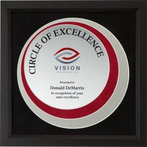 Framed Award