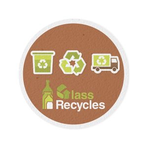 Premium Seeded Paper Coaster
