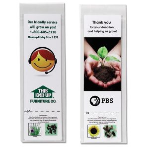 Bookmark with Seeds