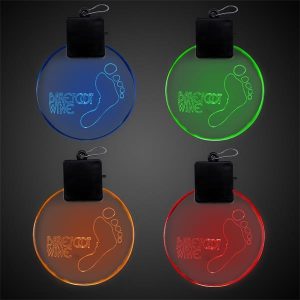 2 1/2" Light-Up LED Glow Medallion