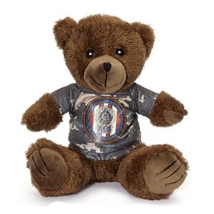 10" Cecillia Cammo Bear