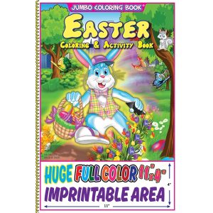Easter - Jumbo Imprintable Coloring Book