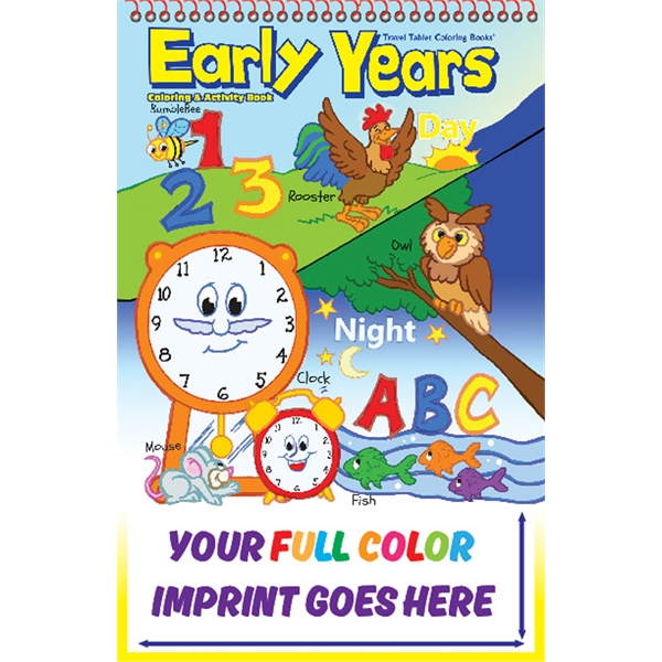 Early Years - Little Tablet Imprintable Coloring Book