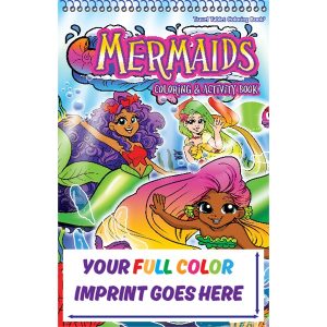 Mermaids Little Tablet Imprint Coloring Book