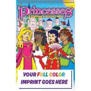 Princesses Little Tablet Imprint Coloring Book