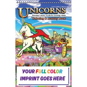 Unicorns Little Tablet Imprint Coloring Book