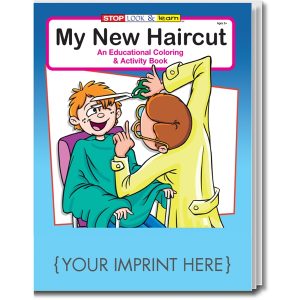 My New Haircut Coloring and Activity Book