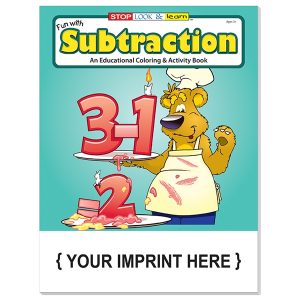 Fun with Subtraction Coloring Book