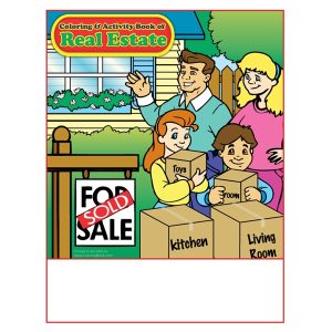 Real Estate Imprintable Coloring Book