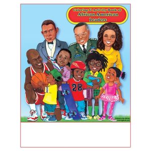 African American Leaders Imprintable Coloring Book