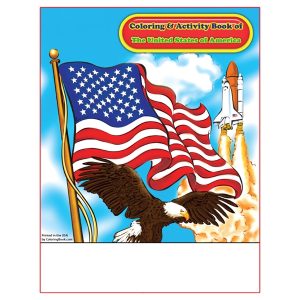 United States of America Imprintable Coloring Book