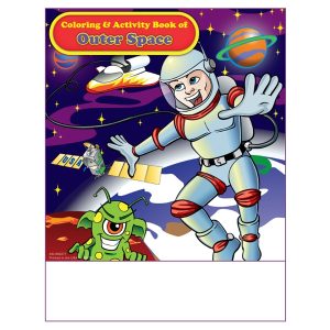 Outer Space Imprintable Coloring Book