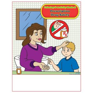 Prescription Drug Safety Imprintable Coloring Book