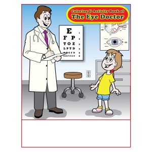 Eye Doctor Imprintable Coloring Book