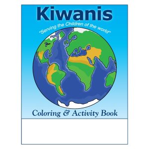 Kiwanis Imprintable Coloring Book