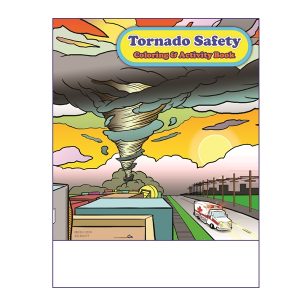 Tornado Safety Imprintable Coloring Book