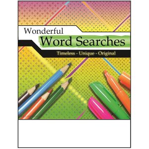 Wonderful Word Searches Imprintable Coloring Book
