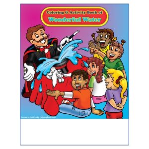 Wonderful Water Imprintable Coloring Book