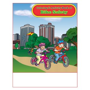 Bike Safety Imprintable Coloring Book
