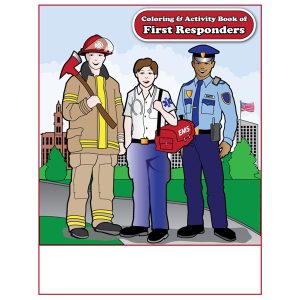 First Responders Imprintable Coloring Book