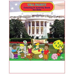 The Tea Party Imprintable Coloring Book