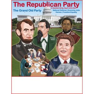 Republican Imprintable Coloring Book