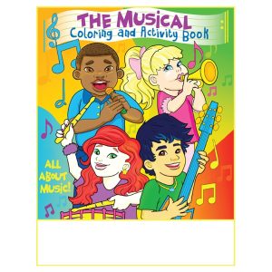 Music Imprintable Coloring Book